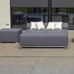 double outdoor chaise lounge