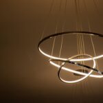 gold pendant light