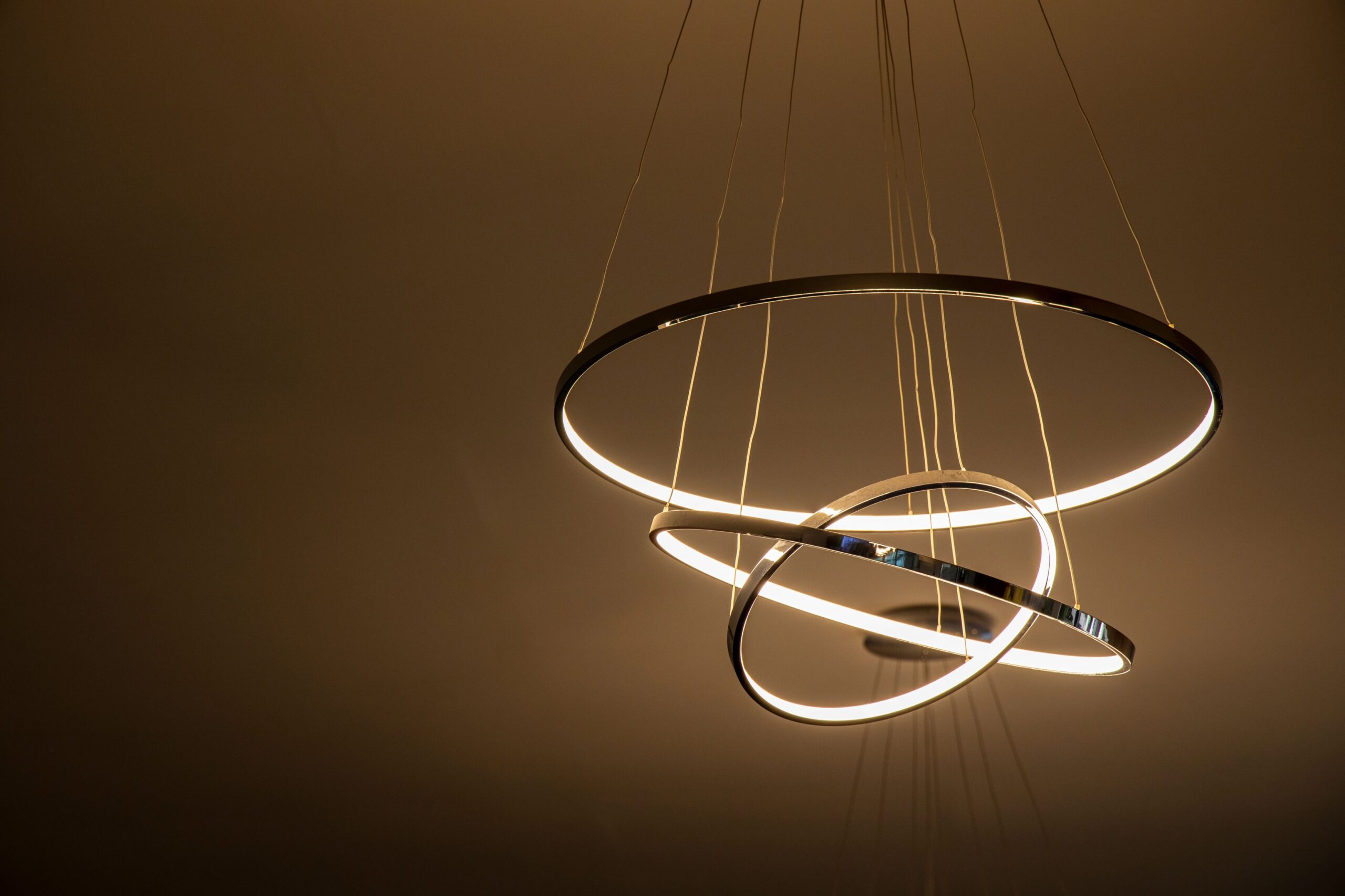 gold pendant light